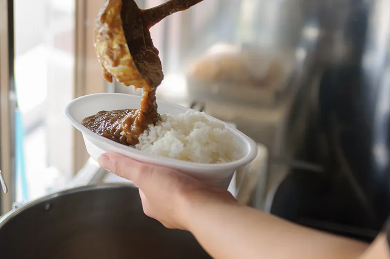 サービスや料理などへの質問と回答